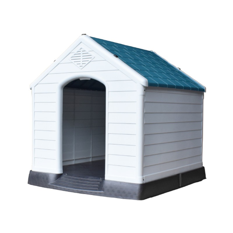 プラスチック製 ドッグハウス 【MT-105】 大型犬用犬小屋 メタル