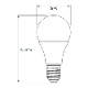 LEDŵ HD0526 5wLED E26 Ĵ̩б ȯ230 鿧Ra80 40w 