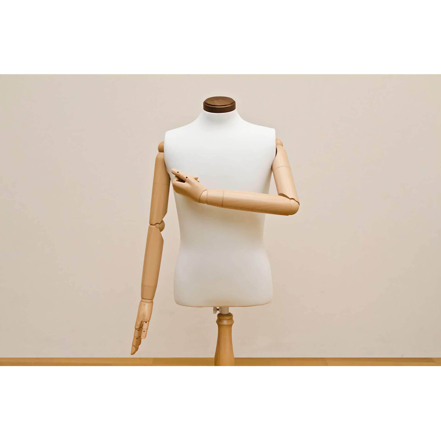 アーム付きトルソー 男性用 【CN-08IV】