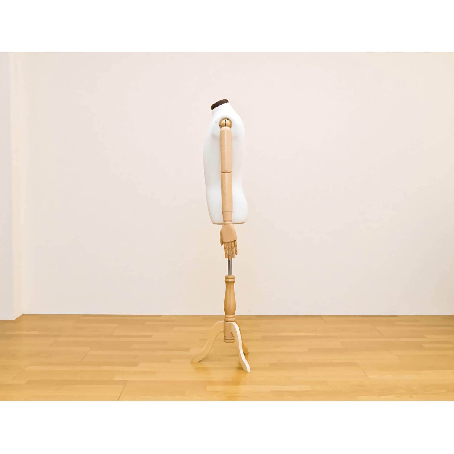 美品 可動式アーム付き トルソー メンズ Kurflo紳士トルソー 男性マネキン ヘッド＆アーム付き 140-190cm高さ