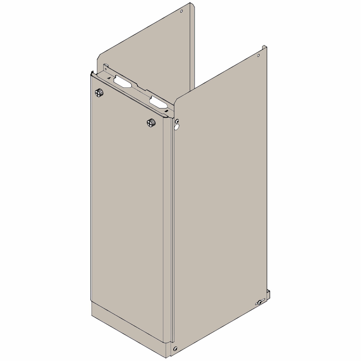 パロマ 【HCFH-4S 650L】 配管カバー 650L Paloma