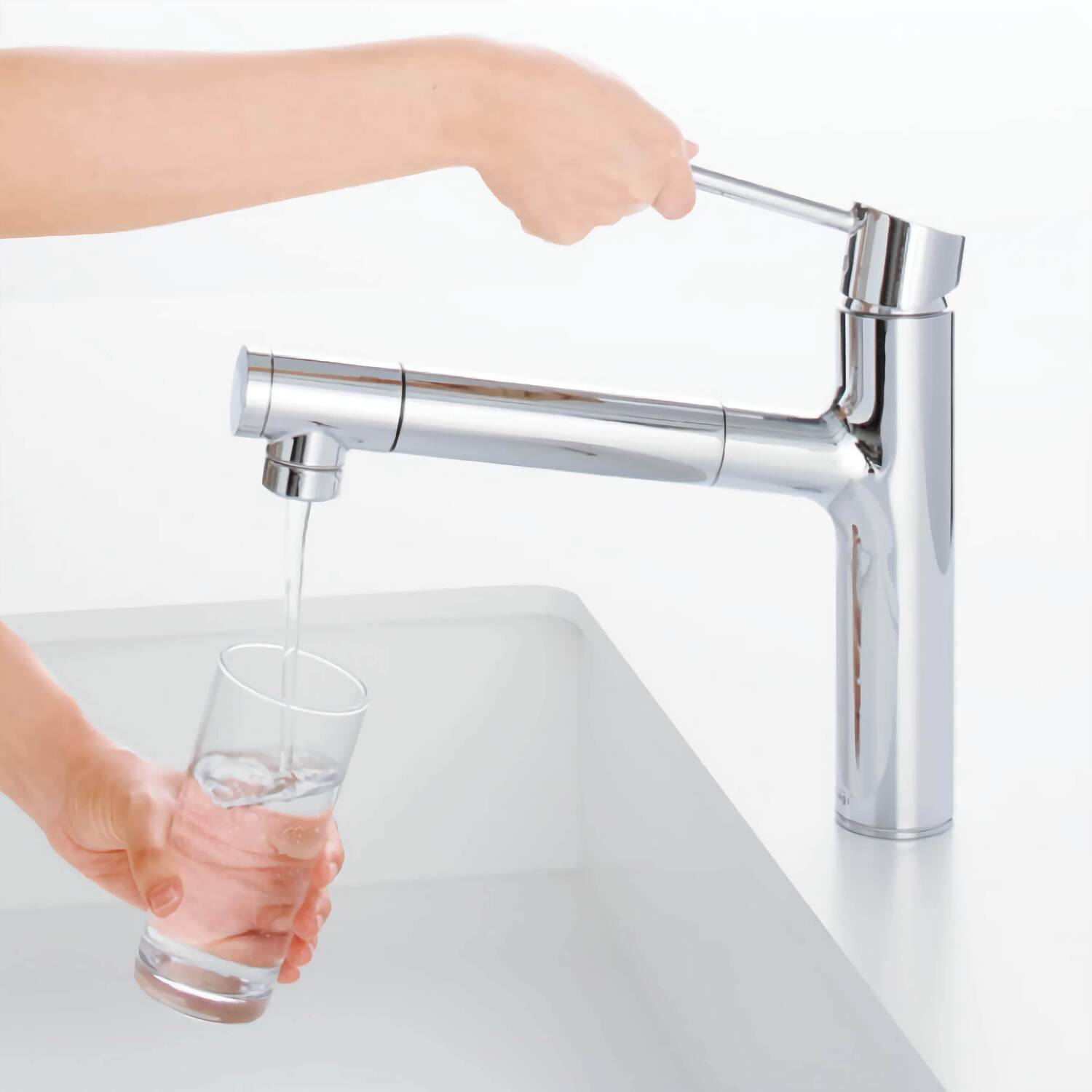 タカギ 【LS106MK-NNTN】 蛇口一体型浄水器 LS シングルレバー混合栓