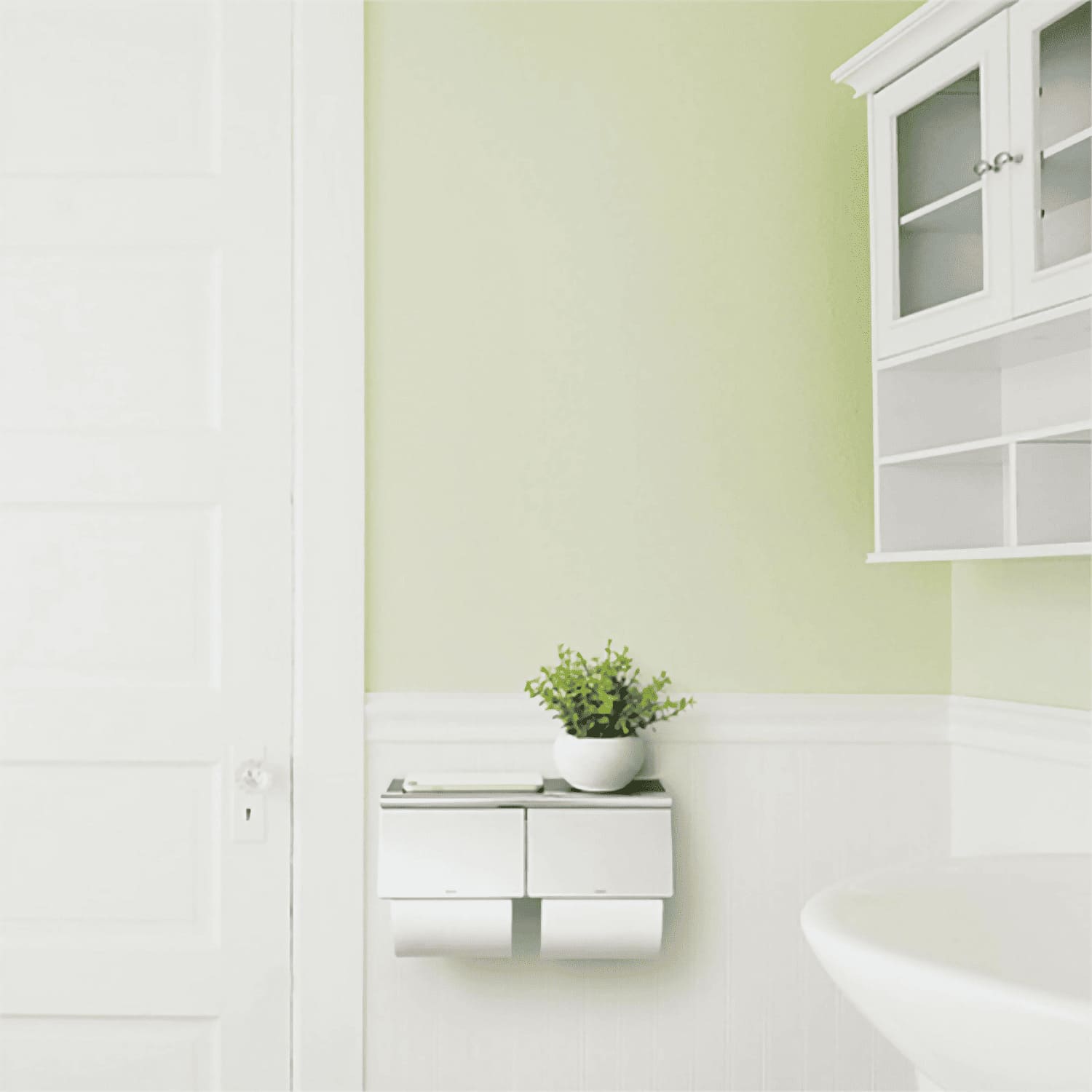 カワジュン 【SE-42W-001C】 ダブルペーパーホルダー セラミックホワイト＋クローム KAWAJUN