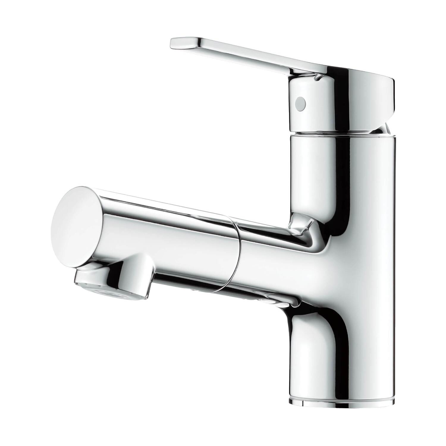 タカギ 【WU100MN】 洗面用水栓 キレイスト シングルレバー洗面混合栓 一般地用 メッキ