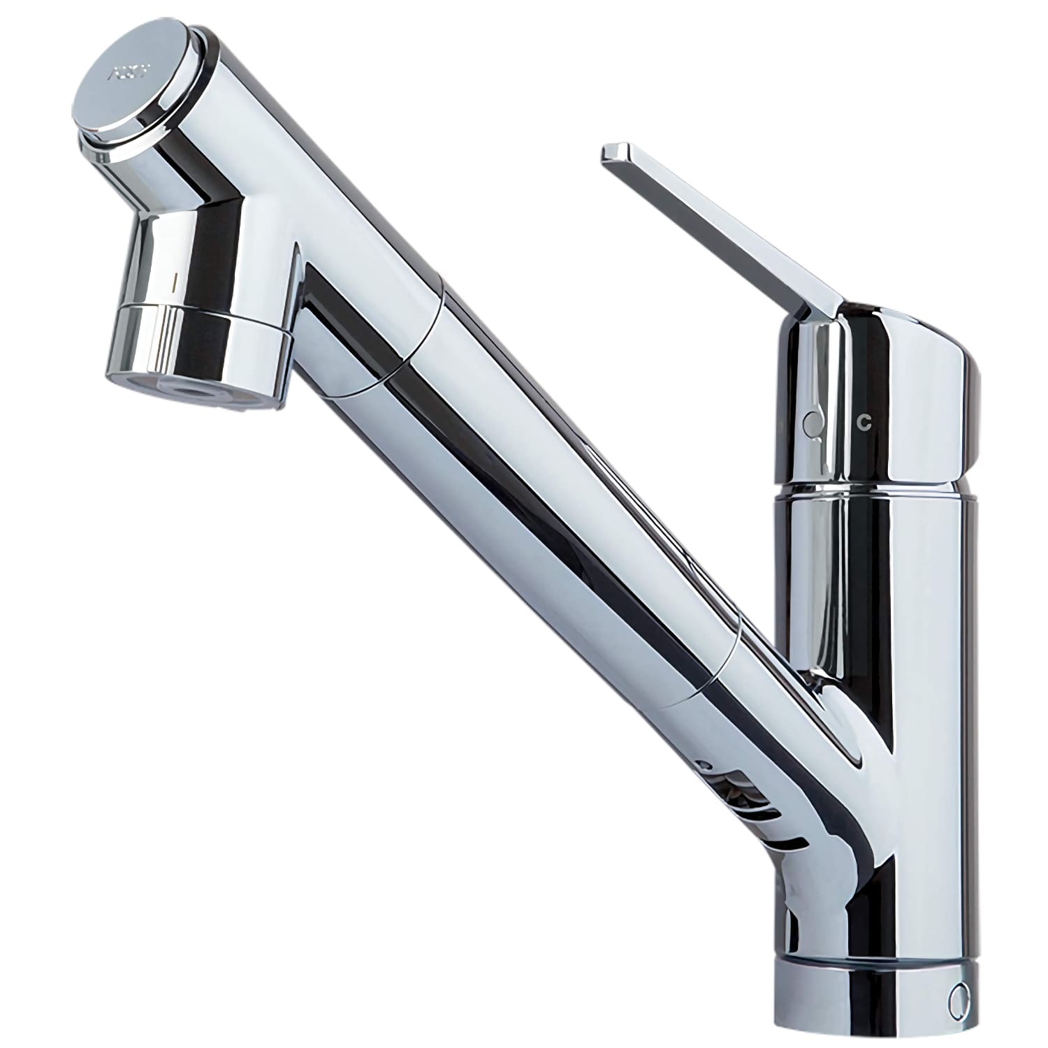 タカギ 【JY396MN-9NTF】 蛇口一体型浄水器 クローレバブル シングルレバー混合栓(ワンホール) 一般地用