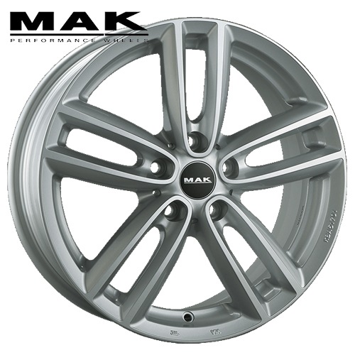MINI ミニ Rシリーズ アルミホイール MAK オクスフォード 6.5J×16 ET46 5H/120 シルバー 16インチ 4本セット
