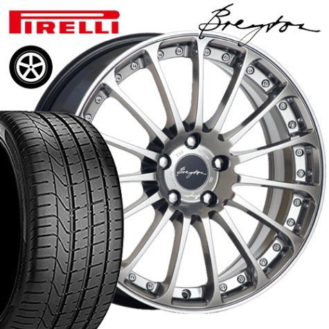MINI ミニ 3ドア R56 サマータイヤホイールセット ピレリ チンチュラートP7 205/40R18 マジックCW ハイパーダーク・ポリッシュ 18インチ