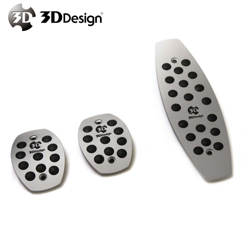 MINI ミニ ロードスター R59 クーパー クーパーS ジョンクーパーワークス アルミペダルセット 右ハンドル/MT車 6102-07212 3Dデザイン