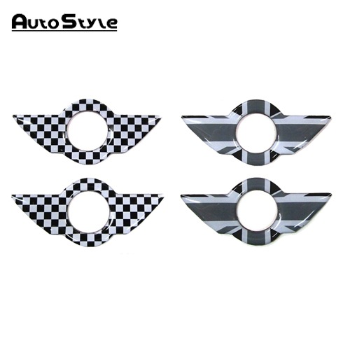 MINI ミニ 3ドア R53 クーパーS ドアロックウイング サラウンド 2pcs Autostyle