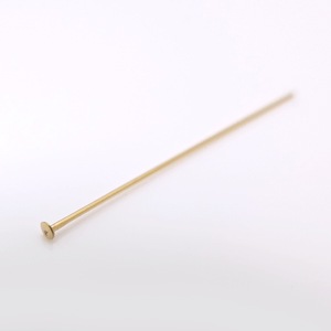 線径約0.4mm Tピン 14KGF ゴールドフィルド GFHP11-13 10本