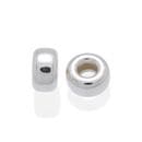 5.3×2.8mmロンデルビーズ SV925 USRN-53　10個|ロンデルビーズ|シルバービーズ