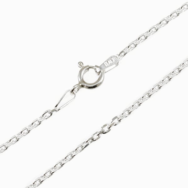 アズキチェーン4面カット1.8mm AZ-50 SV925 アクセサリーパーツの通販