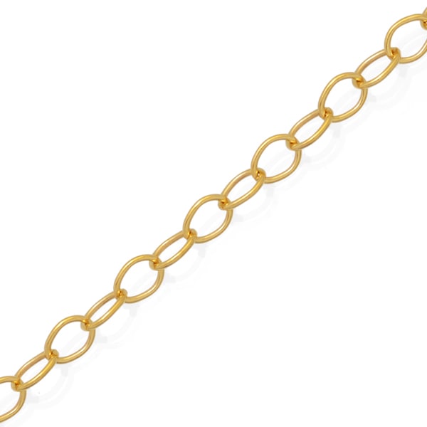 丸アズキチェーン2.6mm 14KGF ゴールドフィルド GFAZ-45-MT