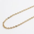 【1本入り】真鍮　平アズキチェーン1.5mm 金メッキ　BHAZ-40-38K|その他の素材|ロット変更商品一覧