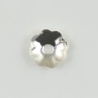 SV925 フラワービーズキャップ　3.2mm　USFBC-40　50個|SV925ビーズキャップ