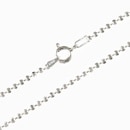 ダイヤカットボールチェーン2.0mm　DBC-20　SV925|ダイヤカットチェーン|SV925シルバーチェーン