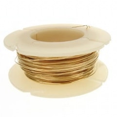 ソフトワイヤー ハーフレングス（通常の半分の長さ）14KGF ゴールド