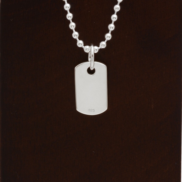 SV925 ドッグタグSDT-06 15mm×9mm アクセサリーパーツの通販・セブン