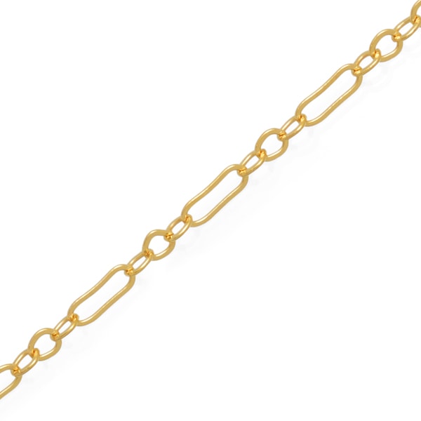 フィガロフラットチェーン2.0mm 14KGF ゴールドフィルド GFFCF-35-MT