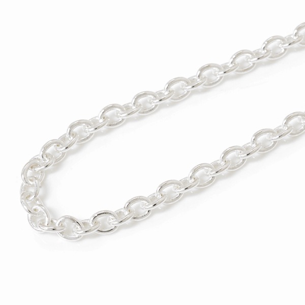 丸アズキチェーン3.2mm AZM-80 SV925 アクセサリーパーツの通販