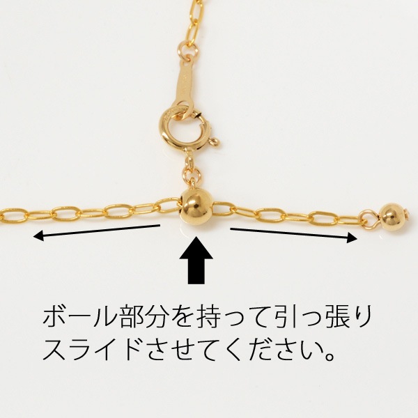 ʿ���󥰥����� �����㥹�����֥쥹��åȡʥ����դ���14KGF GFAJ-AZL-18CT