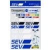 【数量限定】SEV セブ転写ステッカーセット (台紙:A4サイズ)