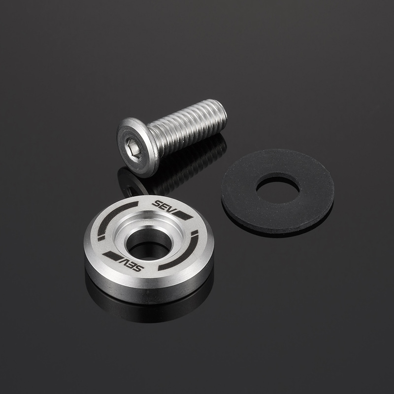 【自動車用】SEVナンバープレートリング【1個セット】