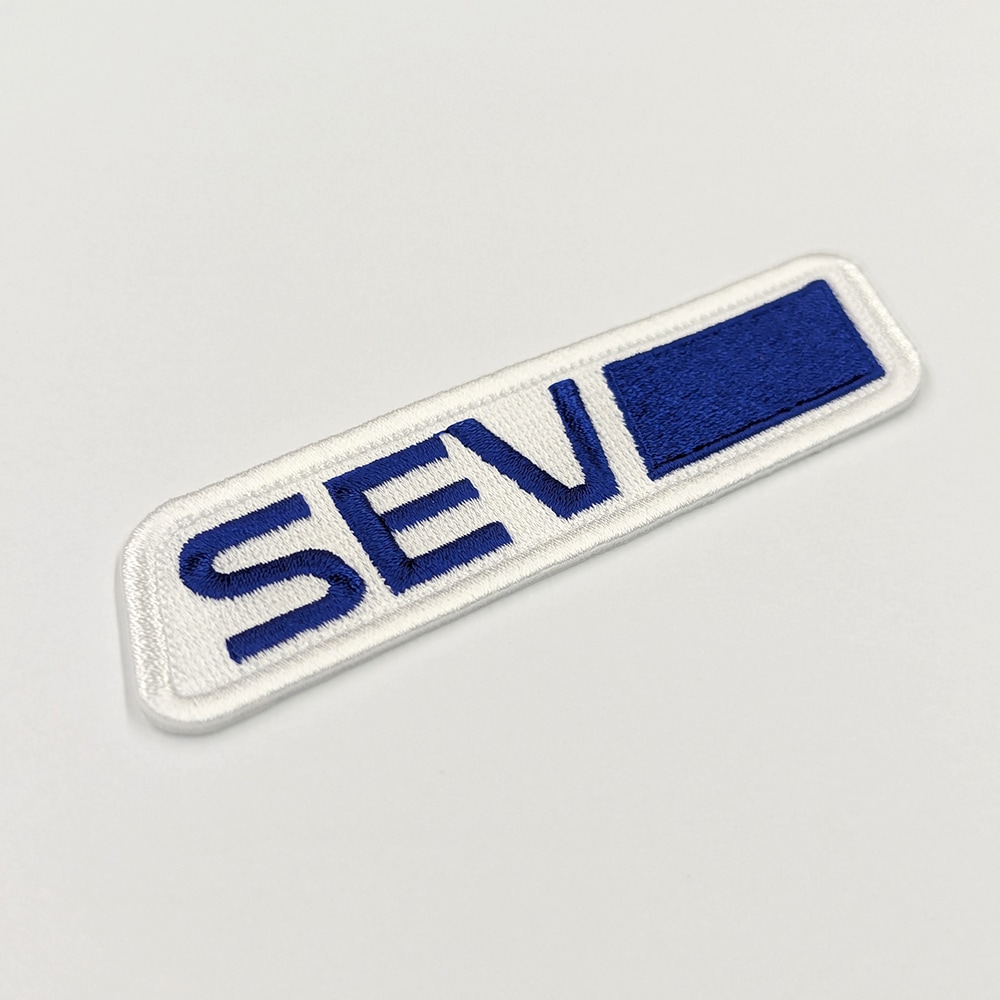 SEV セブロゴワッペン Sサイズ (約120×30mm)