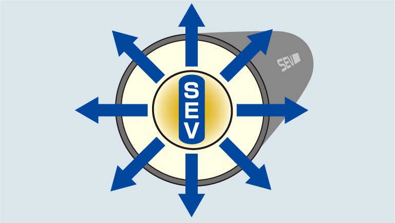 【首/腰用】SEV セブウエストパッド