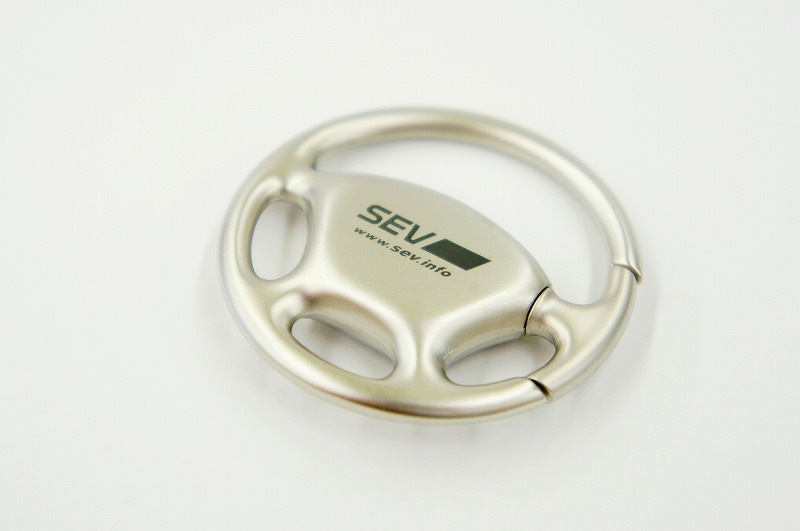 SEV セブロゴ入りハンドルキーホルダー