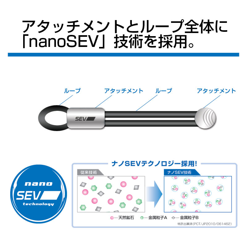 【腕/手首用】SEV セブルーパーブレスレット2　19cm【カラーオーダーメイド】