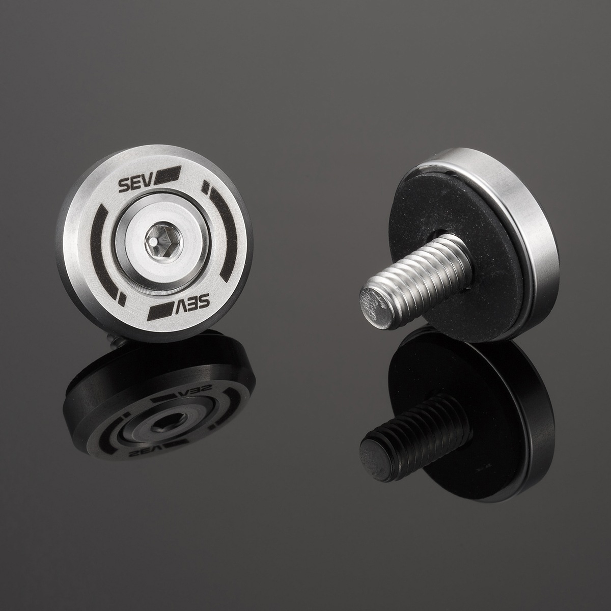 【自動車用】SEVナンバープレートリング【1個セット】