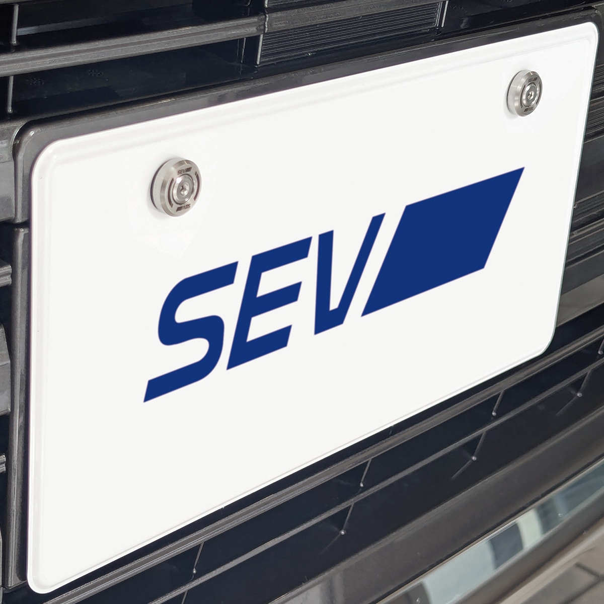 【自動車用】SEVナンバープレートリング初回限定セット【3個セット】