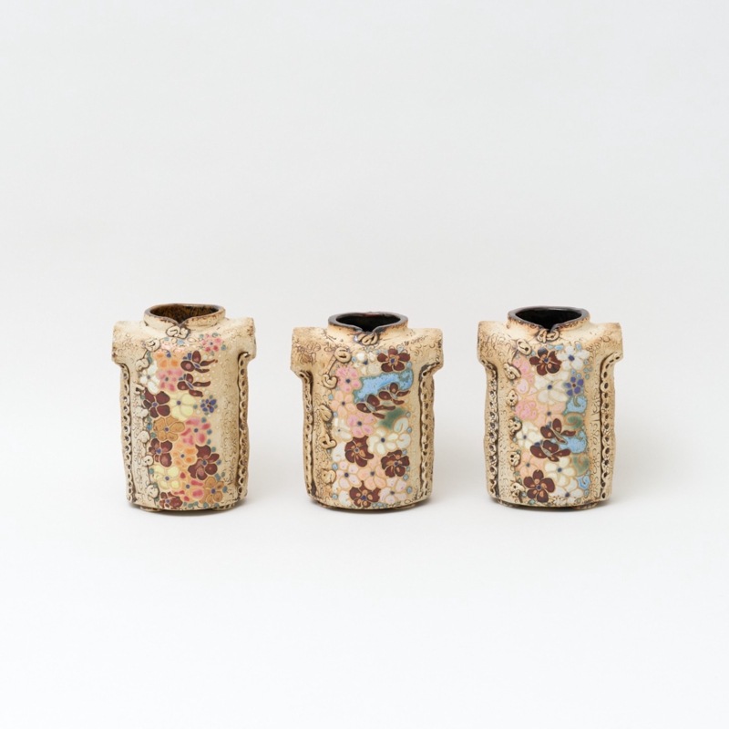 ジュアン先生の花入れ　L：ブラウン