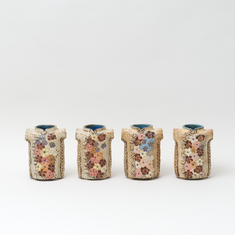 ジュアン先生の花入れ　L：ブルー