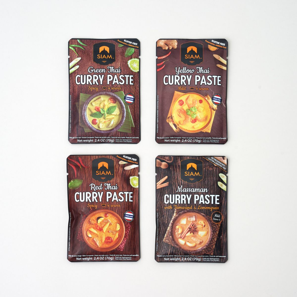 SIAM | タイカレーペースト 各70g