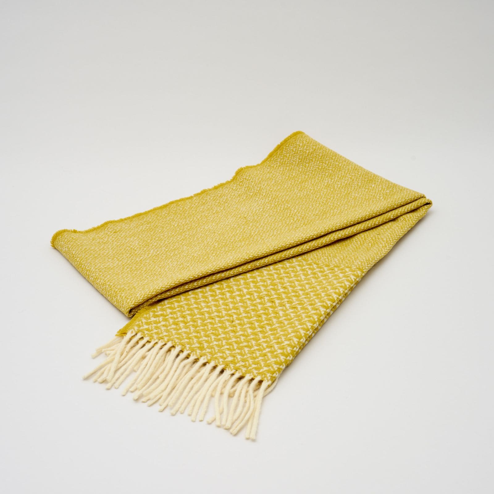 シ・コラサォン ｜ ウールスカーフ　イエロー（スワロウ）