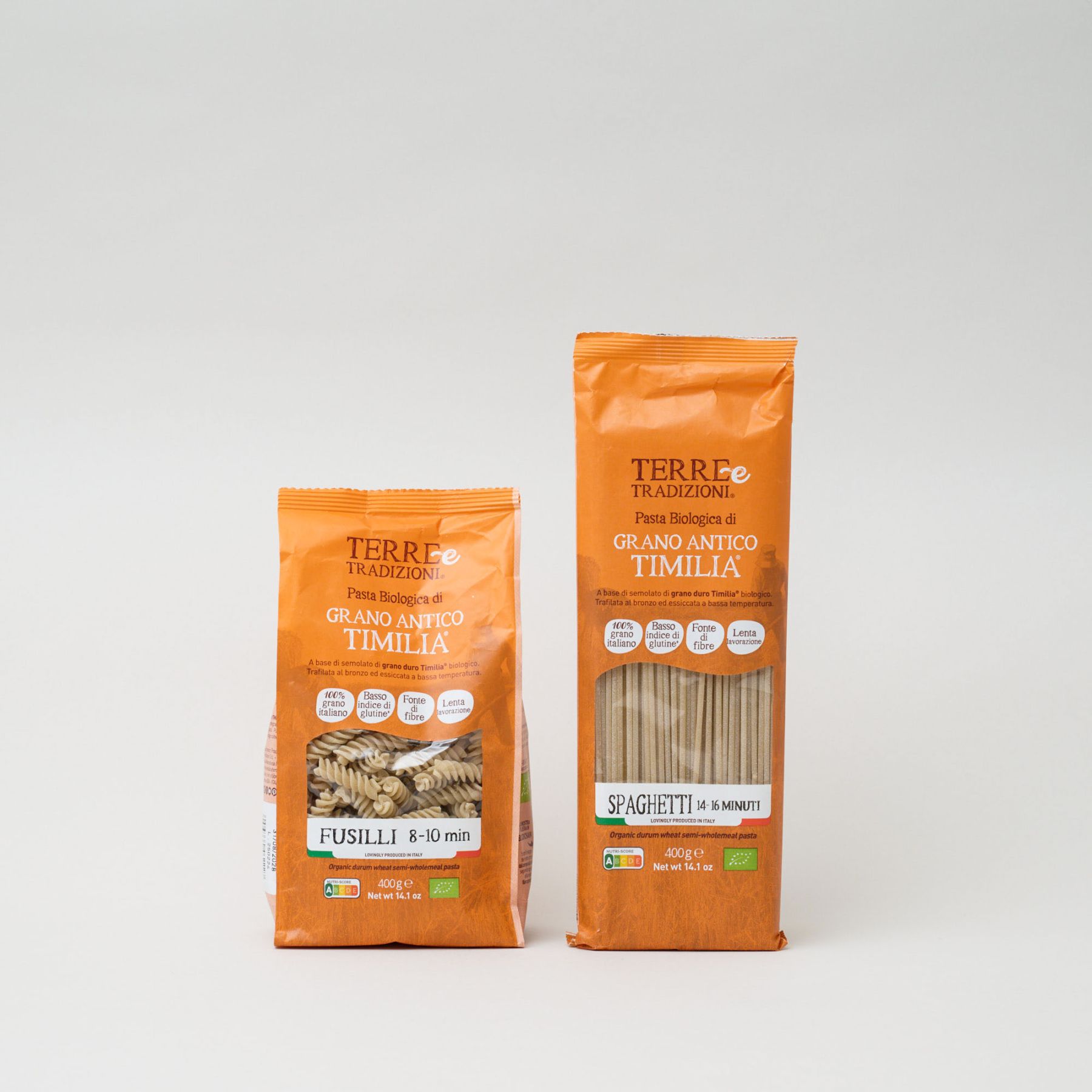 シチリアの古代小麦・セミ全粒粉パスタ 400g