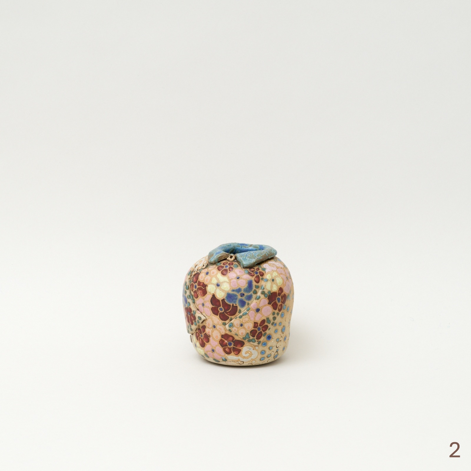 ジュアン先生の花入れ　S：ブルー