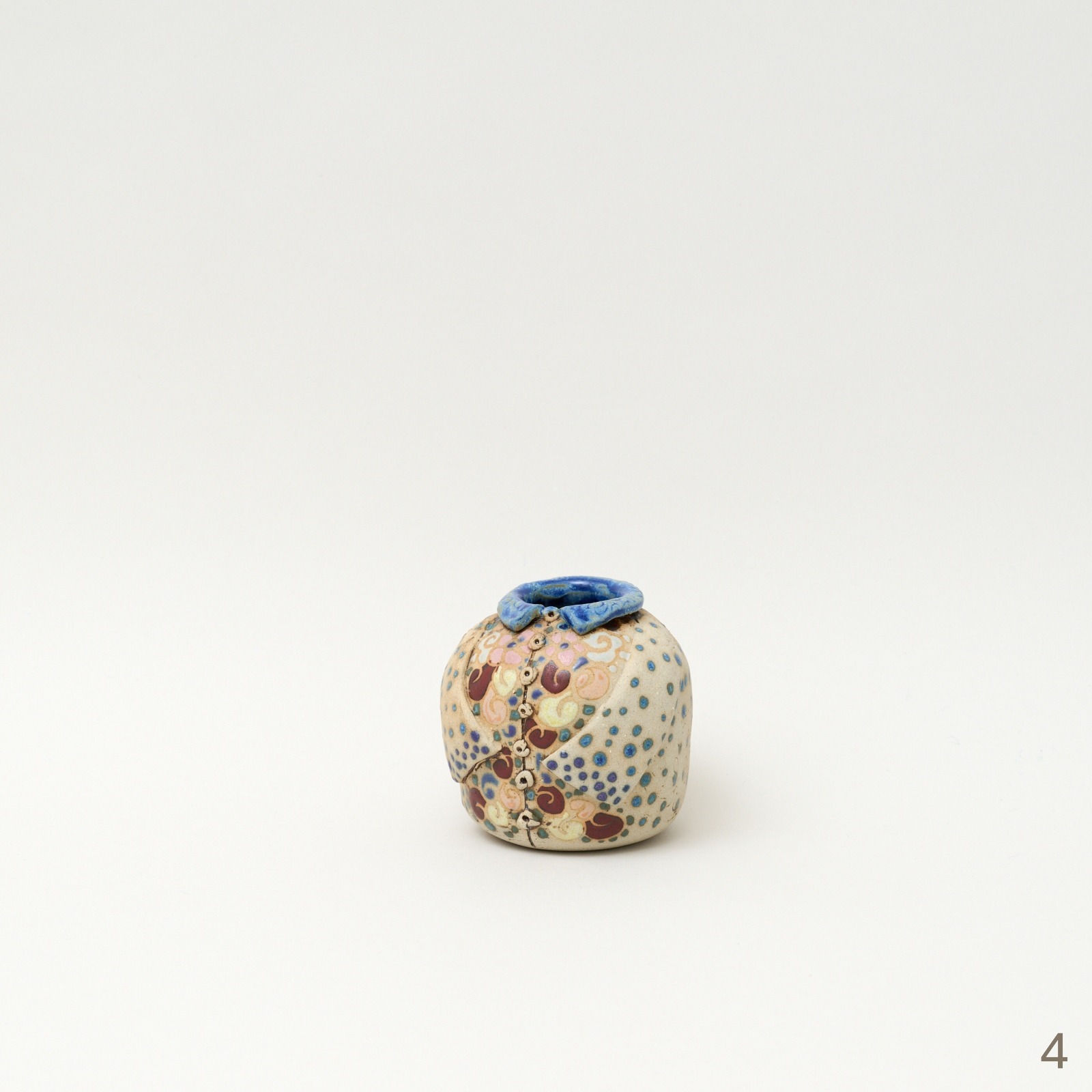 ジュアン先生の花入れ　S：ブルー