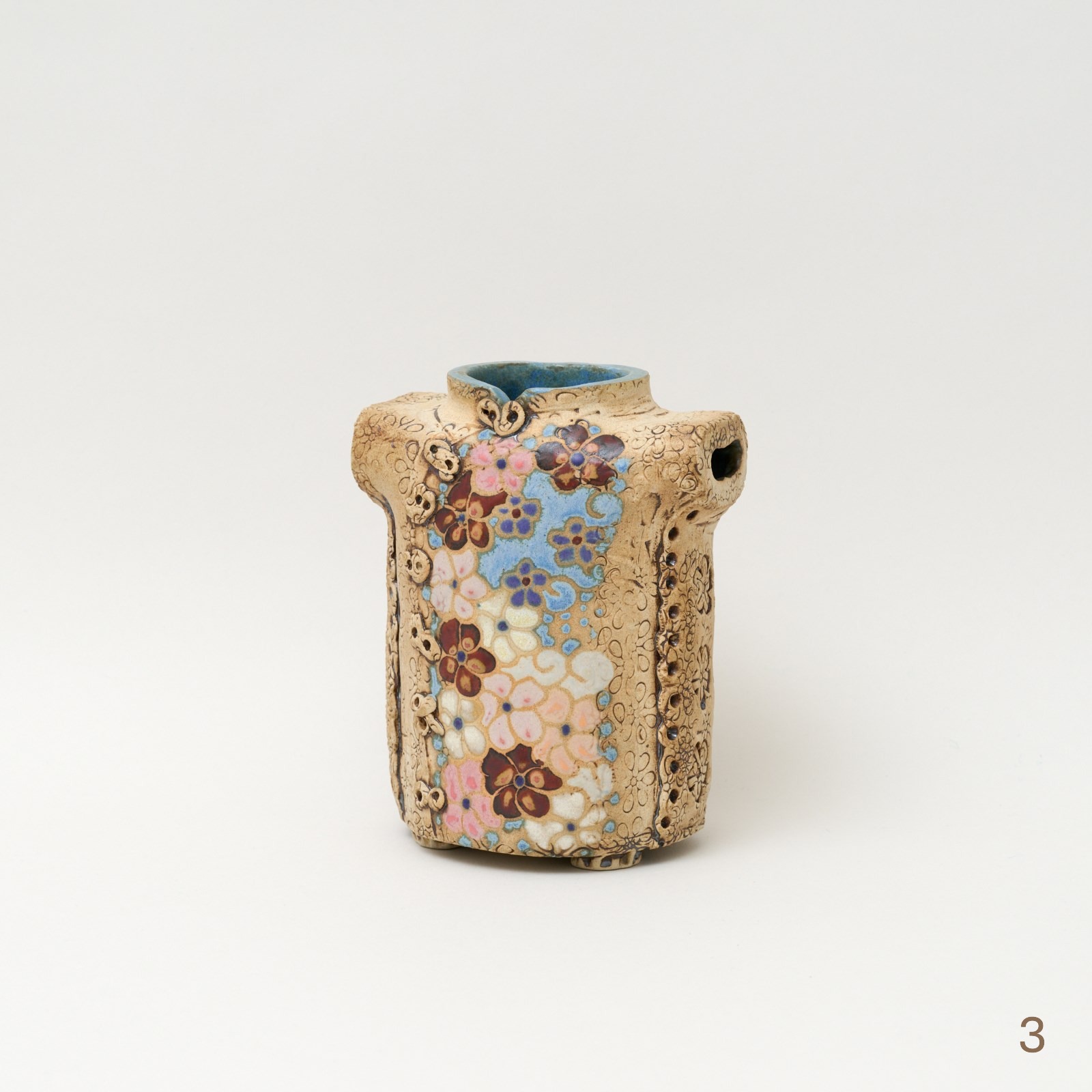 ジュアン先生の花入れ　L：ブルー