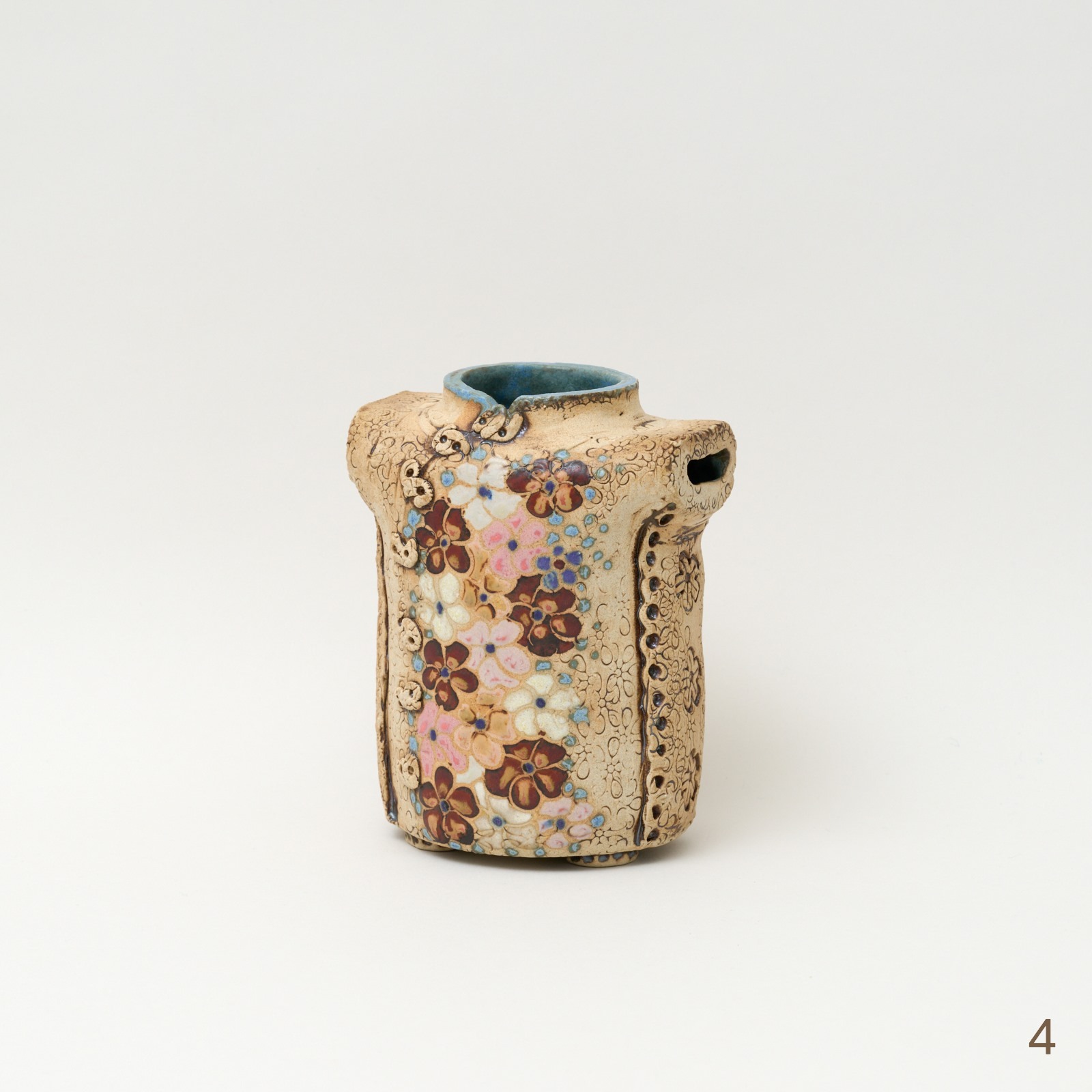 ジュアン先生の花入れ　L：ブルー