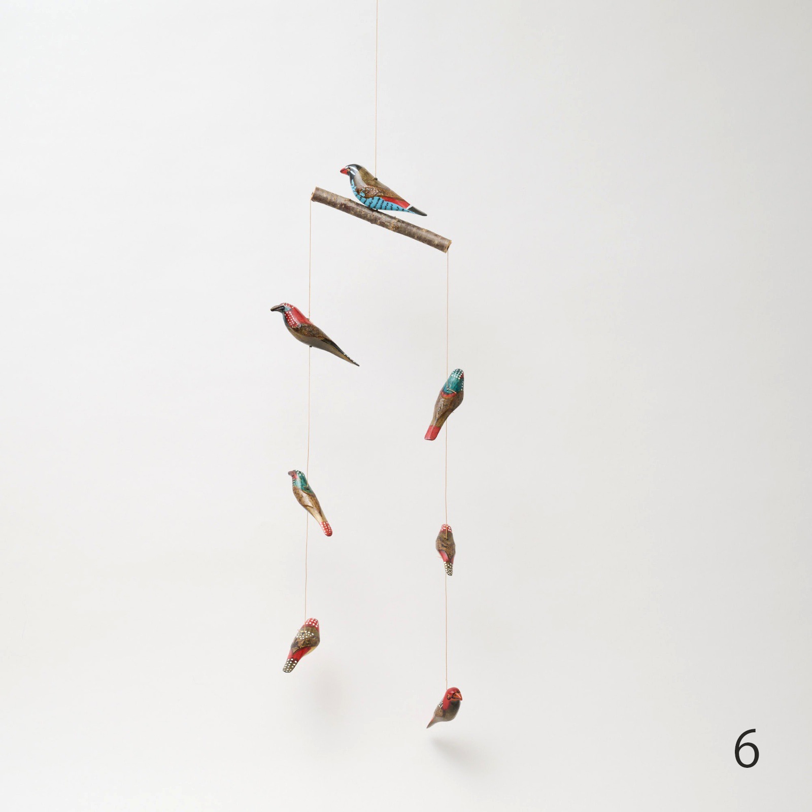 サファリの鳥モビール