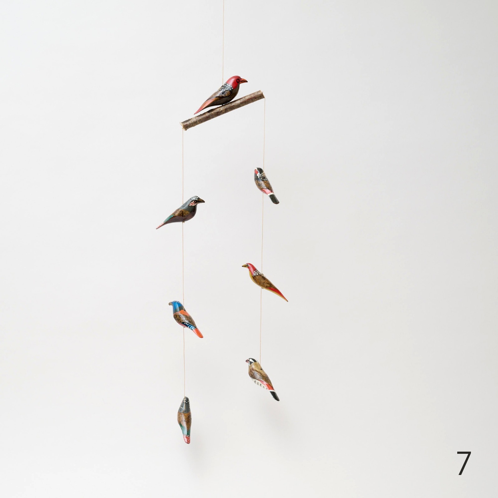 サファリの鳥モビール