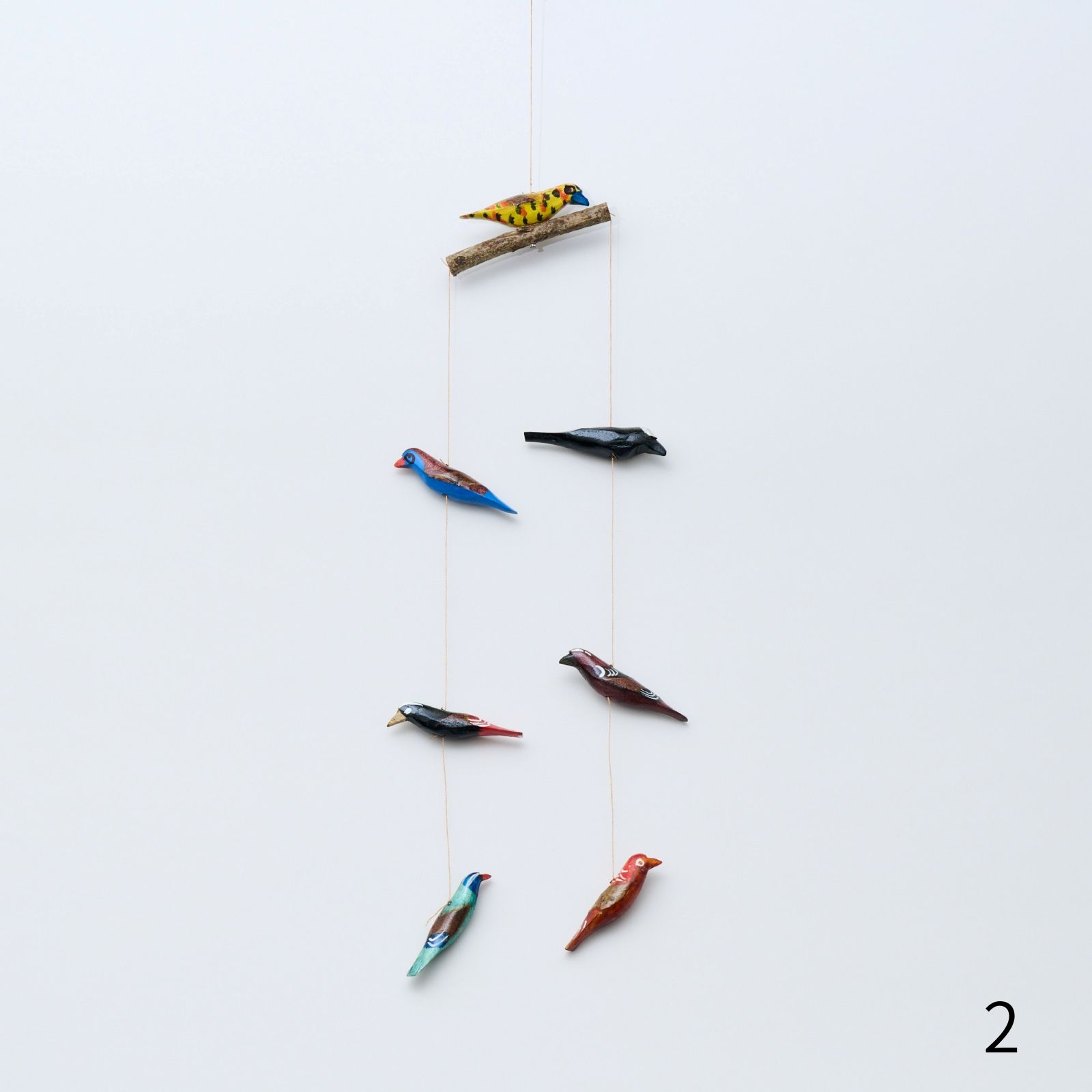 サファリの鳥モビール