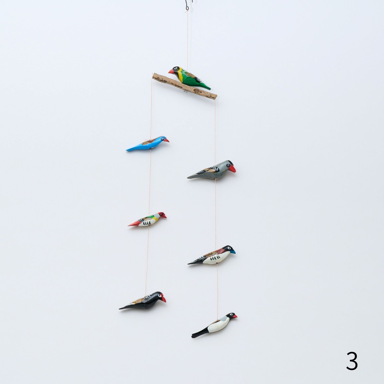 サファリの鳥モビール