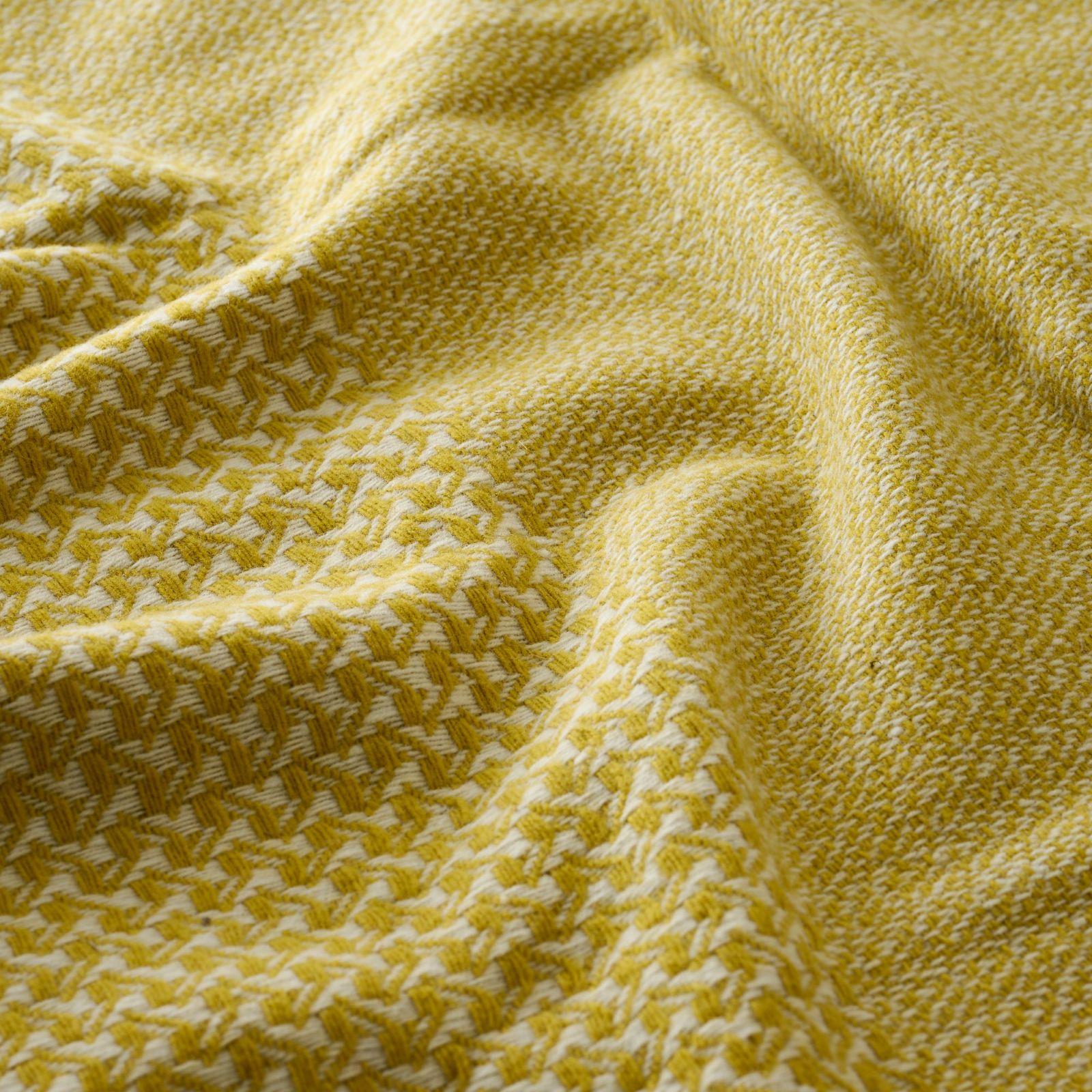 シ・コラサォン ｜ ウールショール　イエロー（スワロウ）