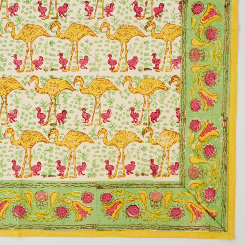 インドの手仕事「ブロックプリントのマルチバンダナ」