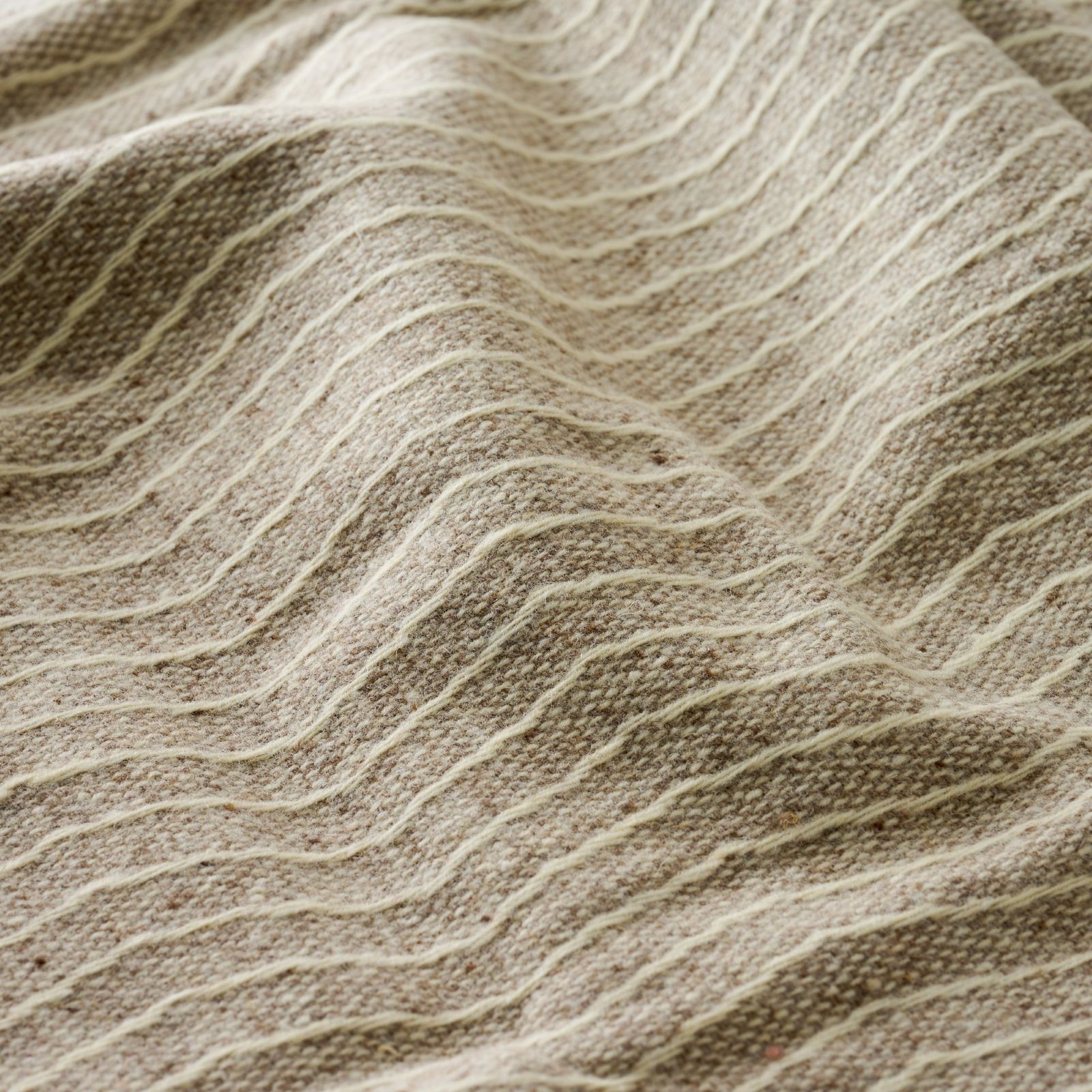 シ・コラサォン | ウールショール ベージュ(ウィンド)