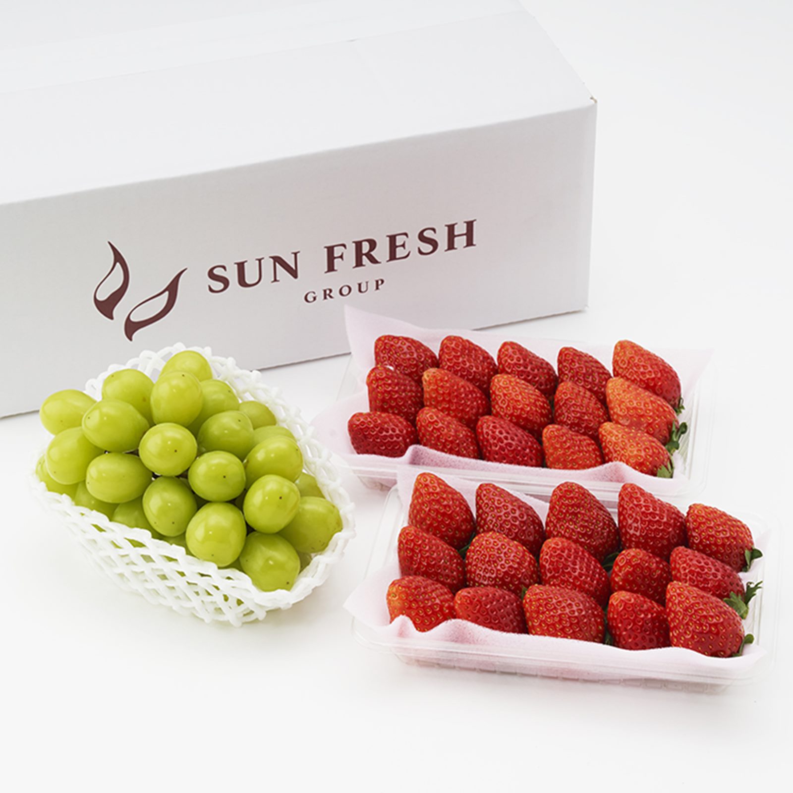 ご自宅フルーツセット（シャインマスカット・いちご）